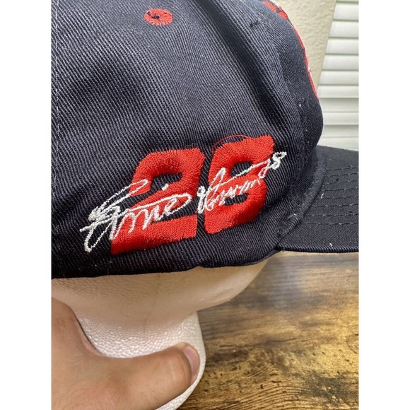 VTG Texaco Havoline Racing Hat Mens Black Snapback USA 90s NASCAR 20 Ernie Irvan - Picture 6 of 9